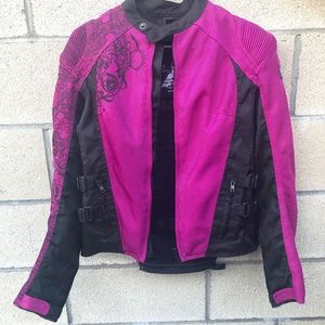 Women's Small Speed and Strength Purple Motor Jacket
